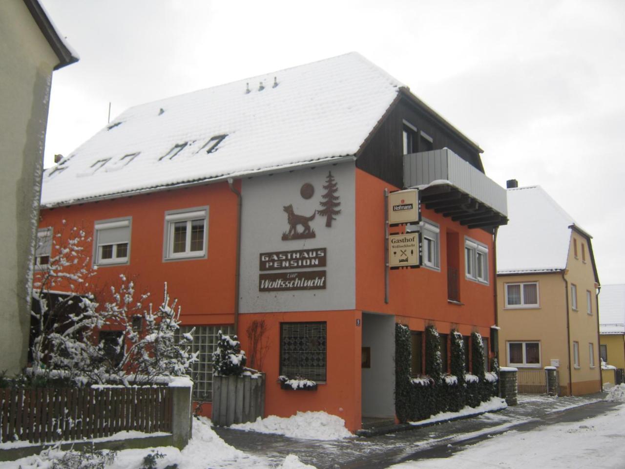 Gasthaus Zur Wolfsschlucht Hotel Sugenheim Ngoại thất bức ảnh